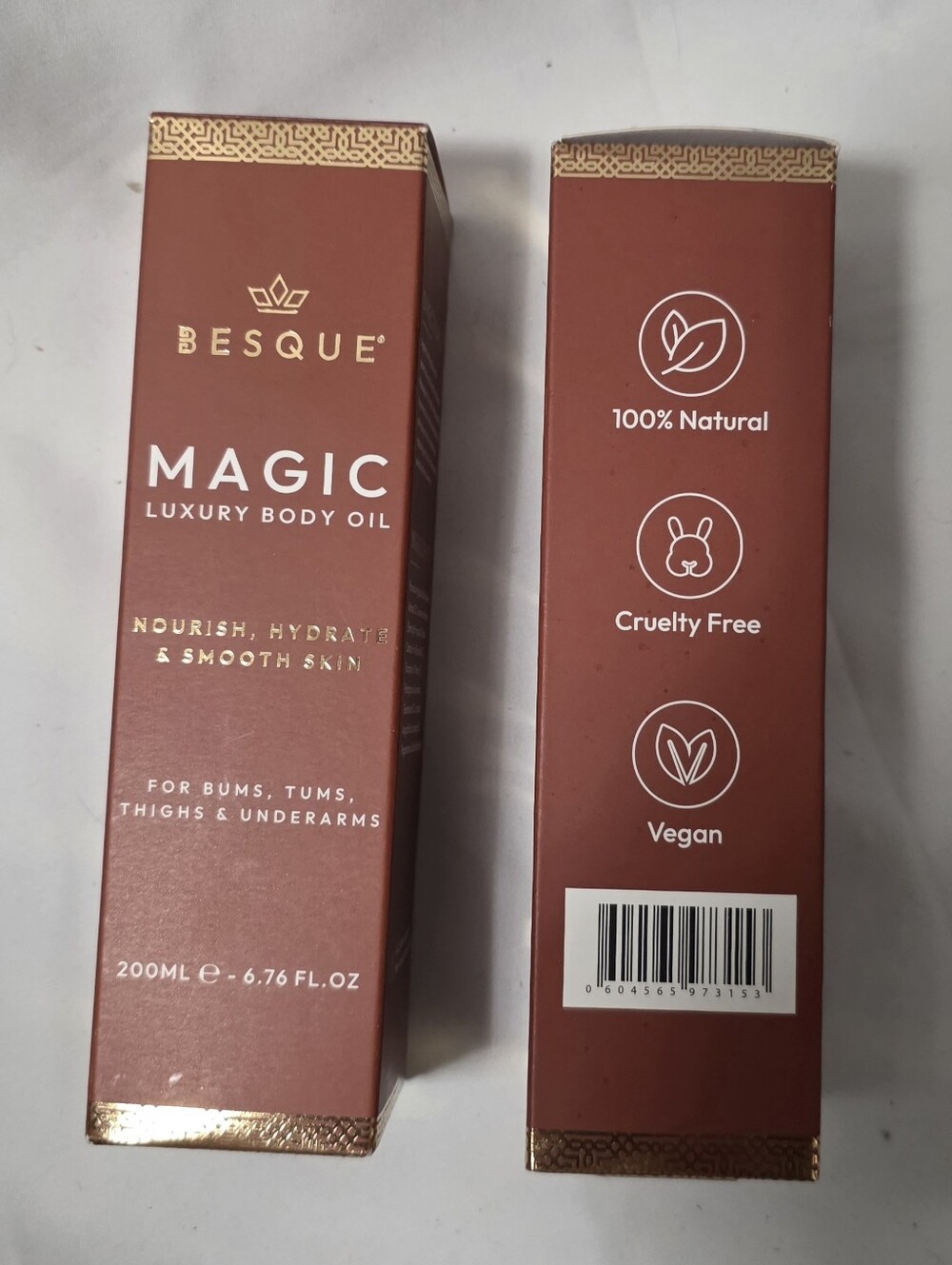 BESQUE Magic Luxury Body Oil  6.76 ounces each.